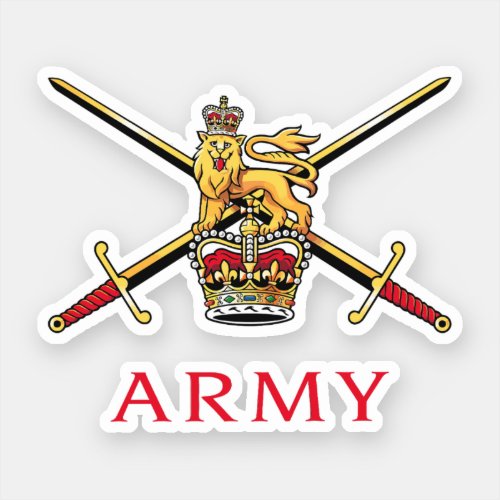 British Army Logo Sticker
