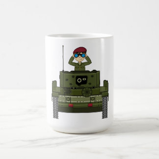 British Army Soldier in Tank Mug