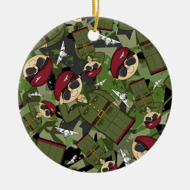 British Army Soldier Ornament (Front)