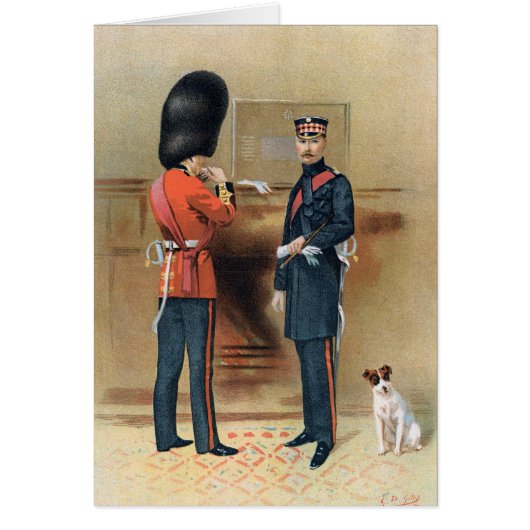 British Army - The Scots Guards Cards (Front)