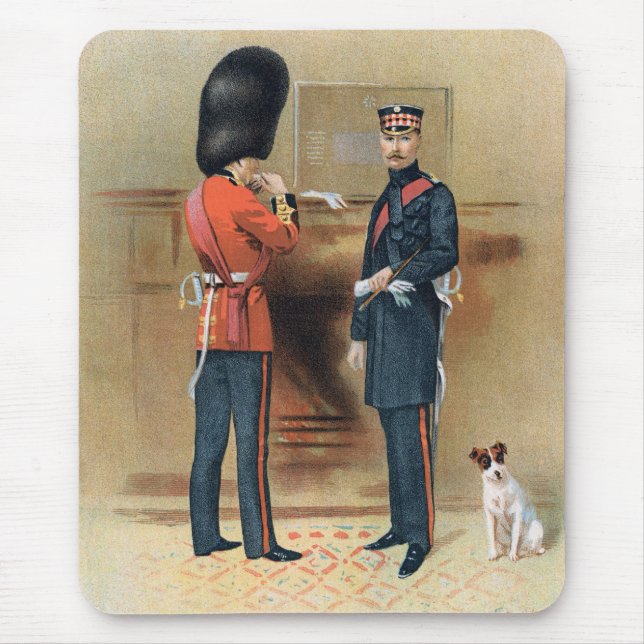 British Army - The Scots Guards Mouse Pad (Front)