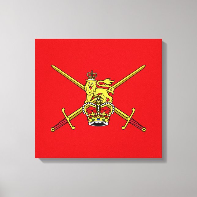 British Army (UK Military) Canvas Print (Front)