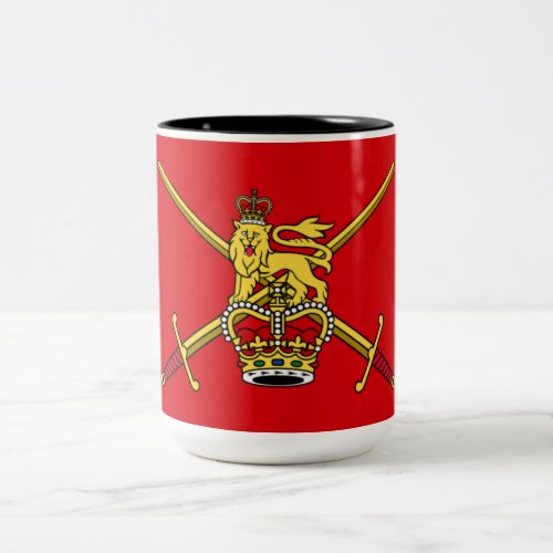 British Army UK Military Two_Tone Coffee Mug