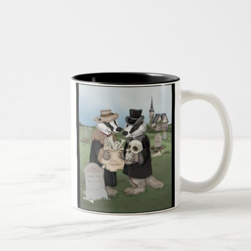 British Badgers Behaving Badly Mug