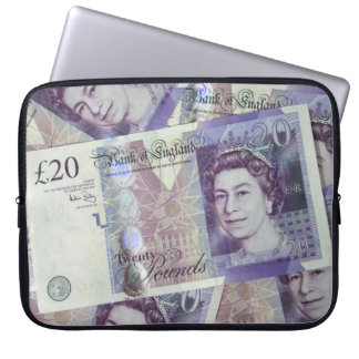 British Bank Note Laptop Sleeve