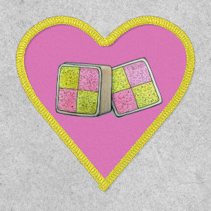British Battenberg Marzipan Sponge Cake Bakery Patch