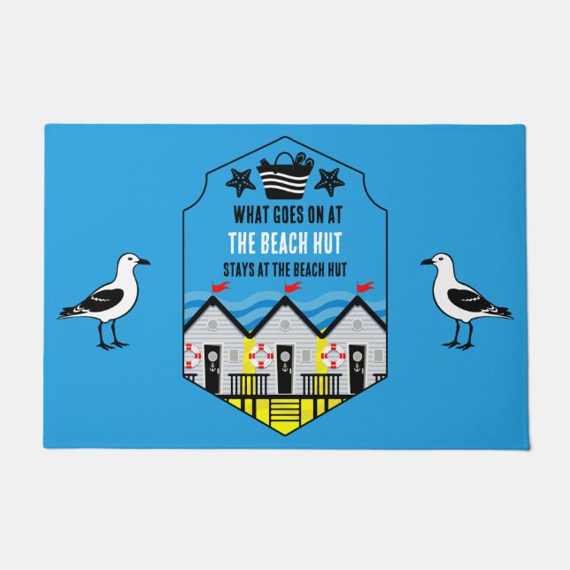 British Beach Floor Doormat (Front)