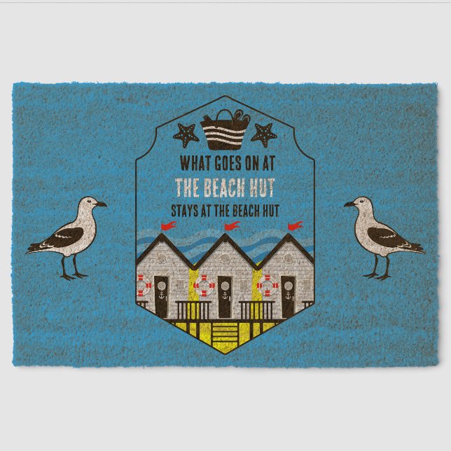 British Beach Floor Fiber Doormat (Front)