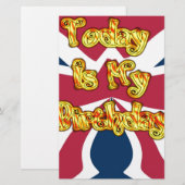 British Birthday Gifts Art Print (Front/Back)