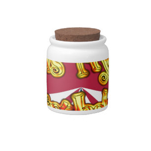 British Birthday Gifts Art Print Candy Jar