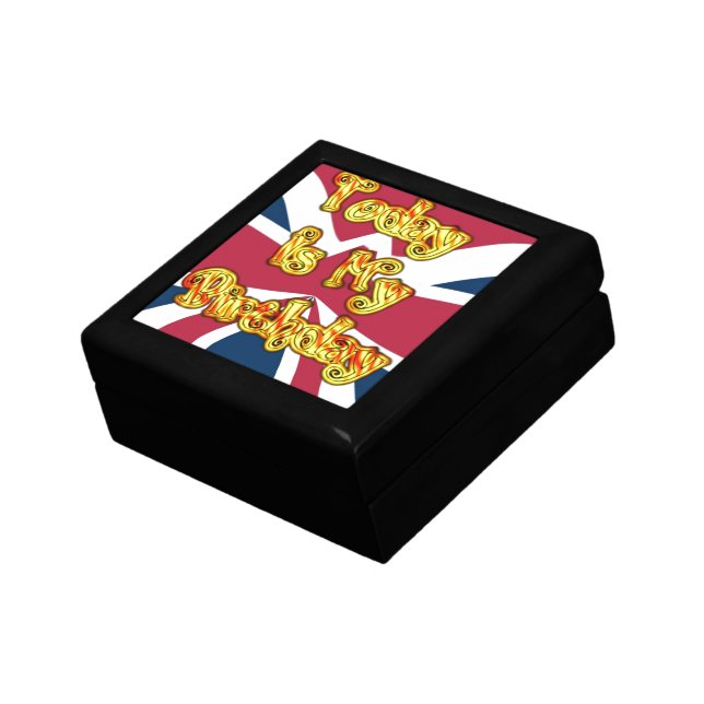 British Birthday Gifts Art Print Gift Box (Side)