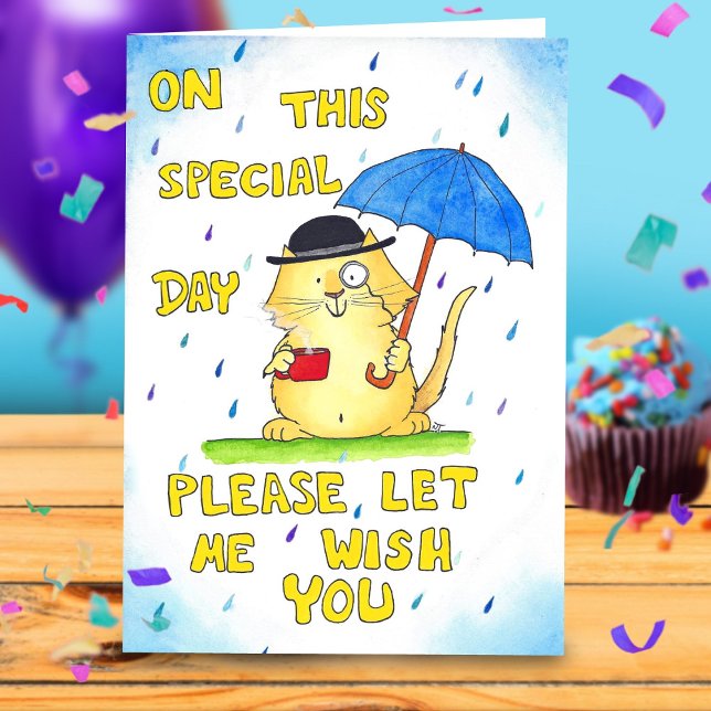 BRITISH BIRTHDAY Greeting card (Creator Uploaded)