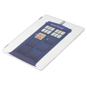 British Blue Police Public Call Box iPad Smart Cover