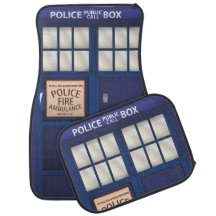 British Blue vintage Police Box