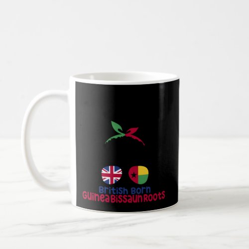 British Born Guinea Bissaun Roots Afro Britain Bis Coffee Mug