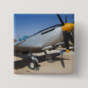 British-built Spitfire fighter Button