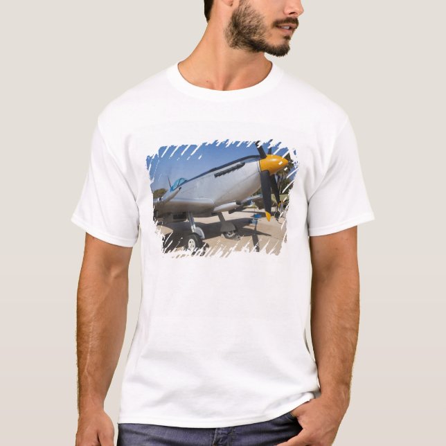 British-built Spitfire fighter T-Shirt (Front)
