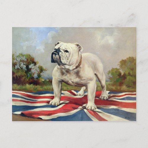 British Bulldog Postcard
