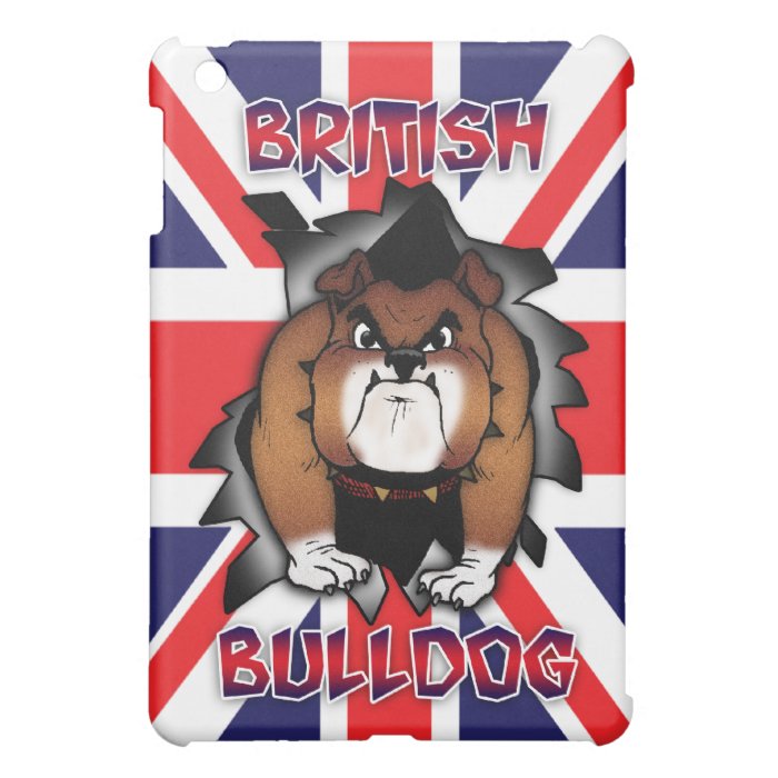 British Bulldog   Union Jack    Case For The iPad Mini