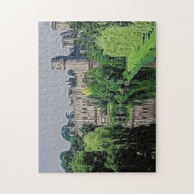 British castle jigsaw puzzle (Vertical)