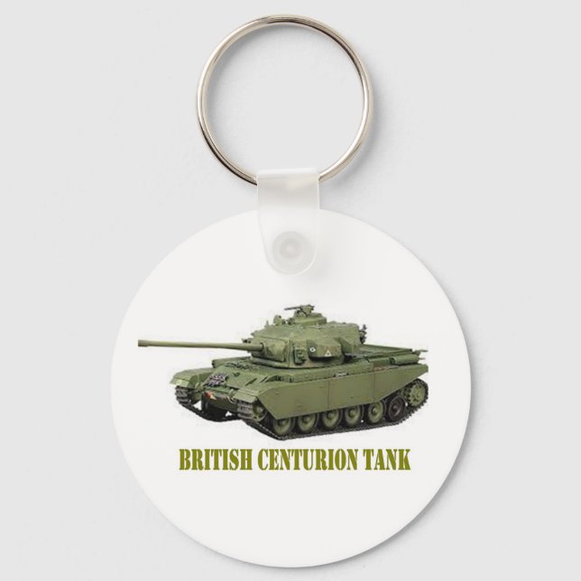 BRITISH CENTURION TANK KEYCHAIN (Front)