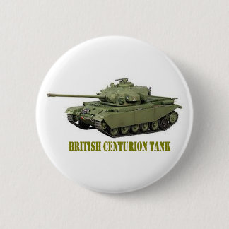 BRITISH CENTURION TANK PINBACK BUTTON