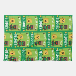 British Cheddar Cheese And Pickle lovers  Kitchen Towel