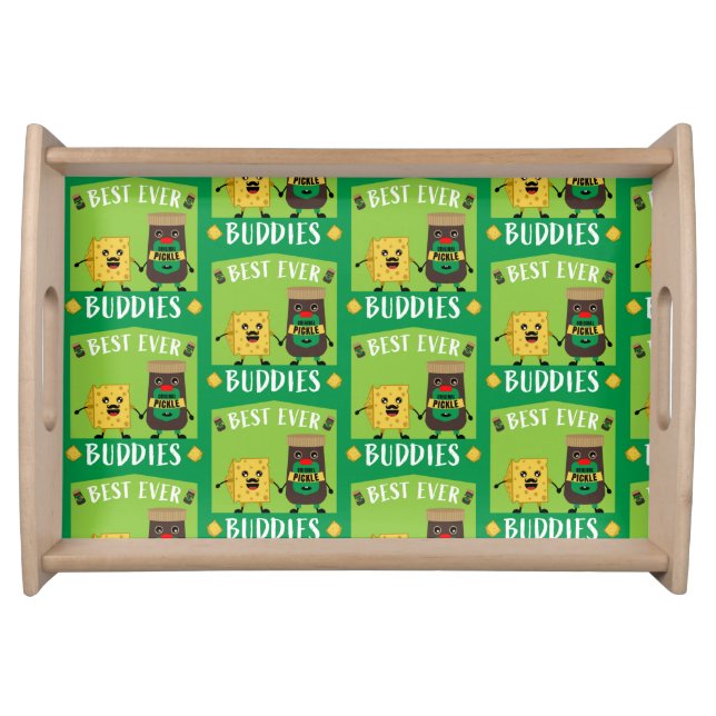 British Cheddar Cheese And Pickle lovers  Serving Tray (Front)