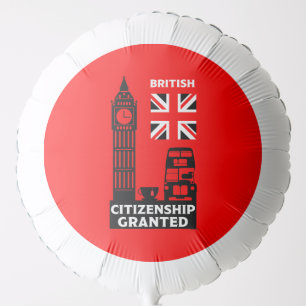 British Citizenship Gifts Balloon