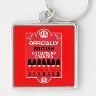 British Citizenship Gifts Keychain