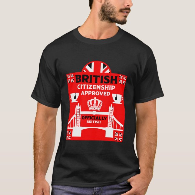 British Citizenship Gifts T-Shirt (Front)