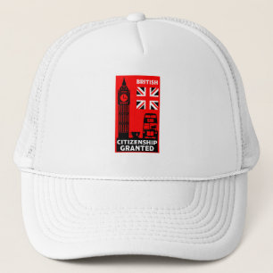 British Citizenship Gifts Trucker Hat