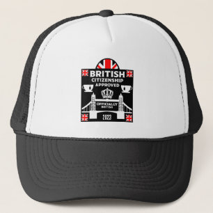 British Citizenship Gifts Trucker Hat