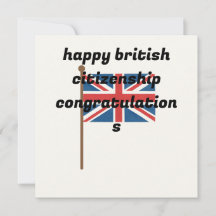British Citizenship Greeting Cards