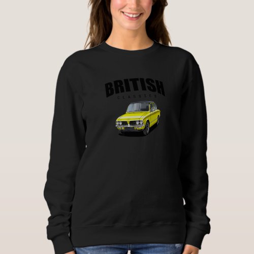 British Class Dolomite Sprint Sports Car Sweatshirt