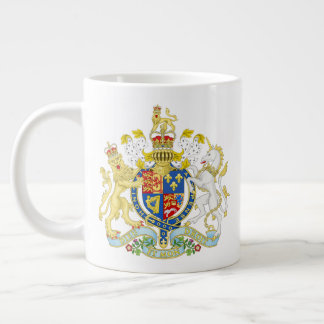 British Coat of Arms  Giant Coffee Mug