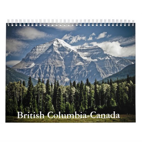 British Columbia_Canada Calendar