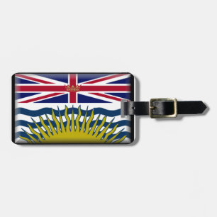 British Columbia (Canada) Flag Luggage Tag