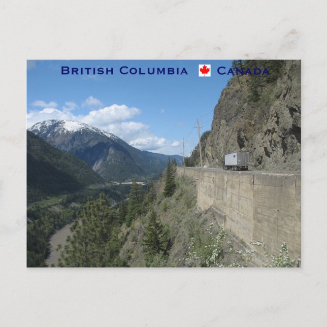 British Columbia Canada Postcard (Front)