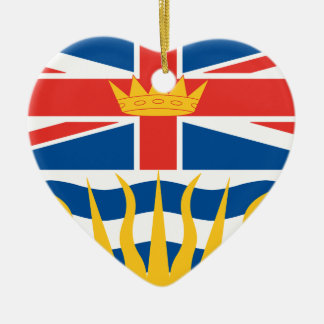BRITISH COLUMBIA CERAMIC ORNAMENT