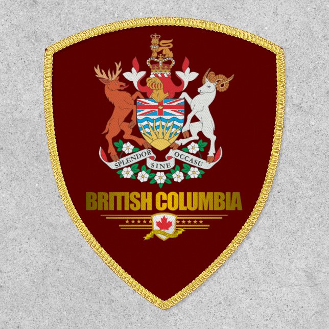 British Columbia COA  Patch (Front)