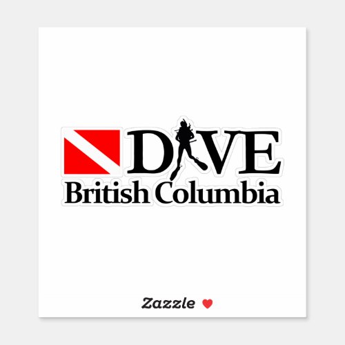 British Columbia DV4 Sticker