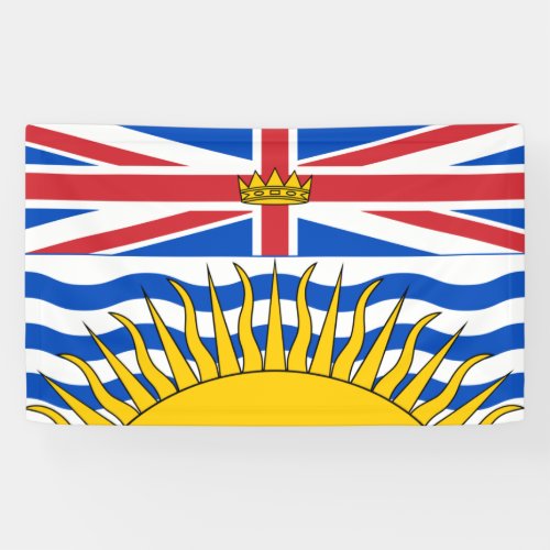British Columbia Flag Banner