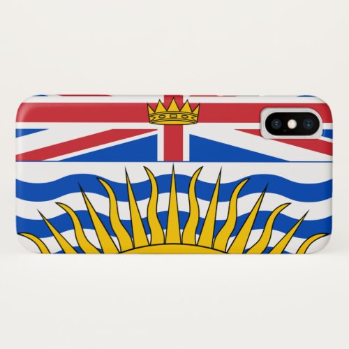 British Columbia Flag iPhone X Case