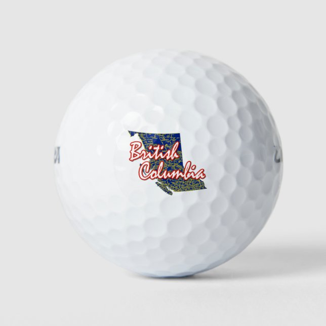 British Columbia Golf Balls (Front)