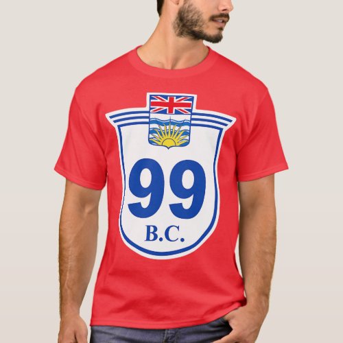 British Columbia Highway 99 Canada T_Shirt
