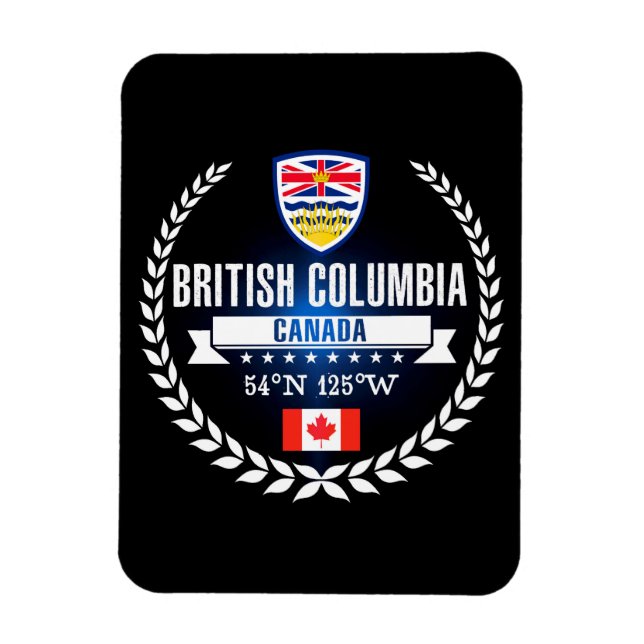 British Columbia Magnet (Vertical)