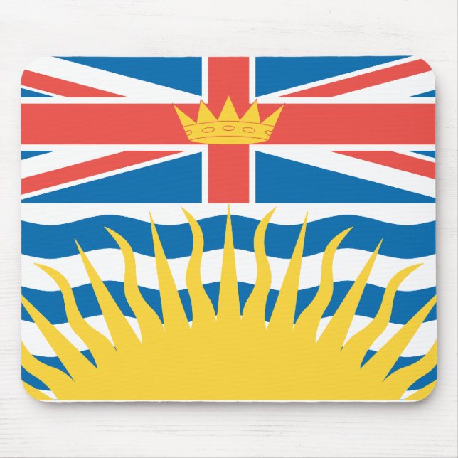 BRITISH COLUMBIA MOUSE PAD (Front)