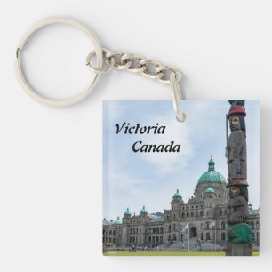 British Columbia Parliament - Victoria, Canada Keychain