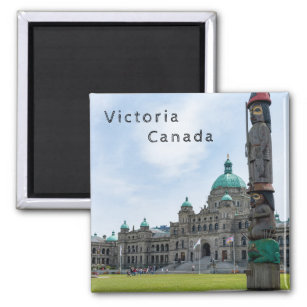 British Columbia Parliament - Victoria, Canada Magnet